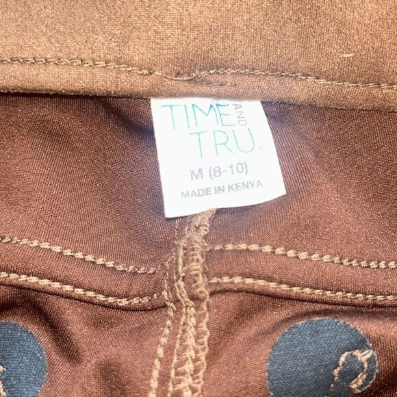 Time and Tru brown pants size medium - Picture 2 of 5
